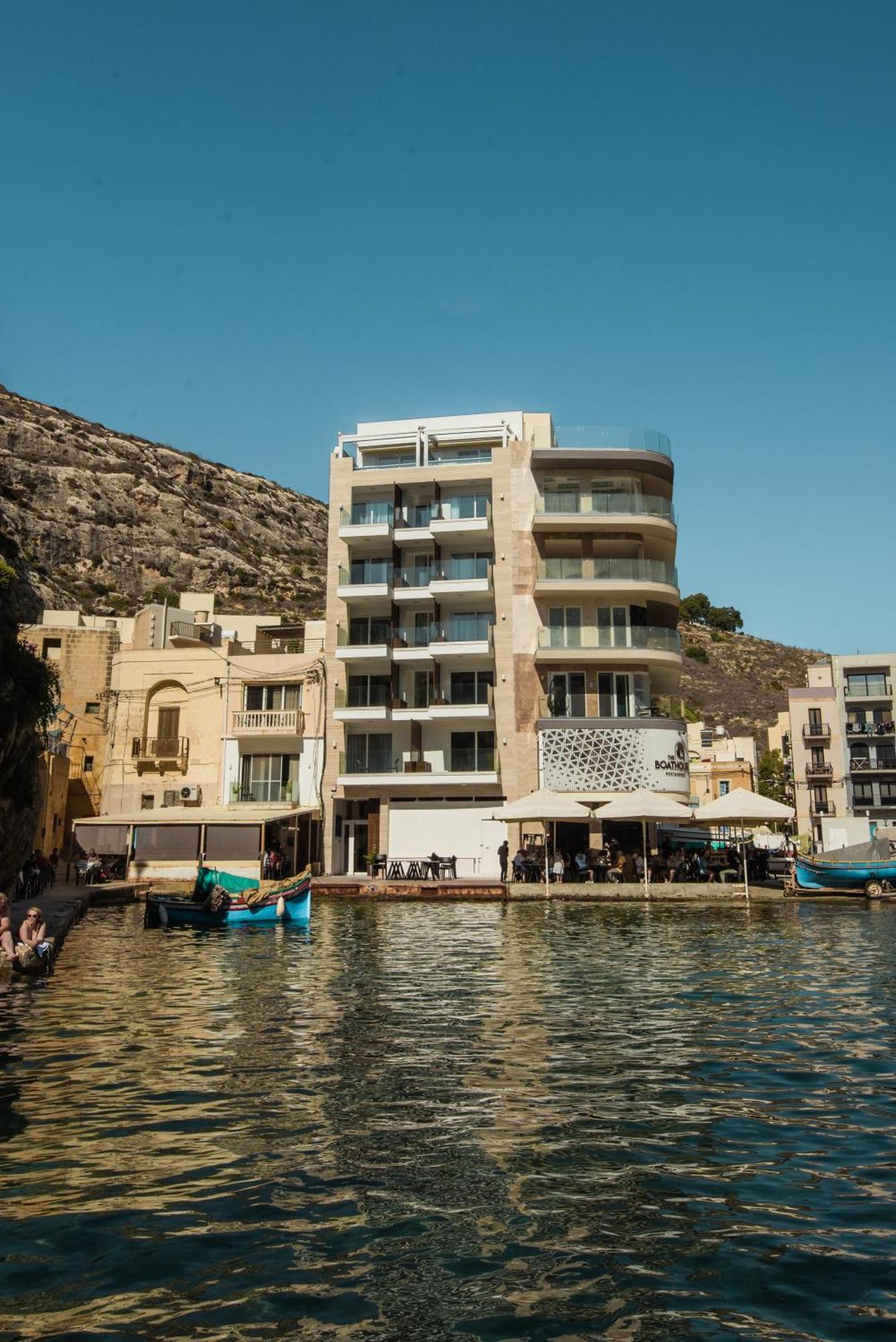 Blu Waters Boutique Hotel Xlendi Exterior photo
